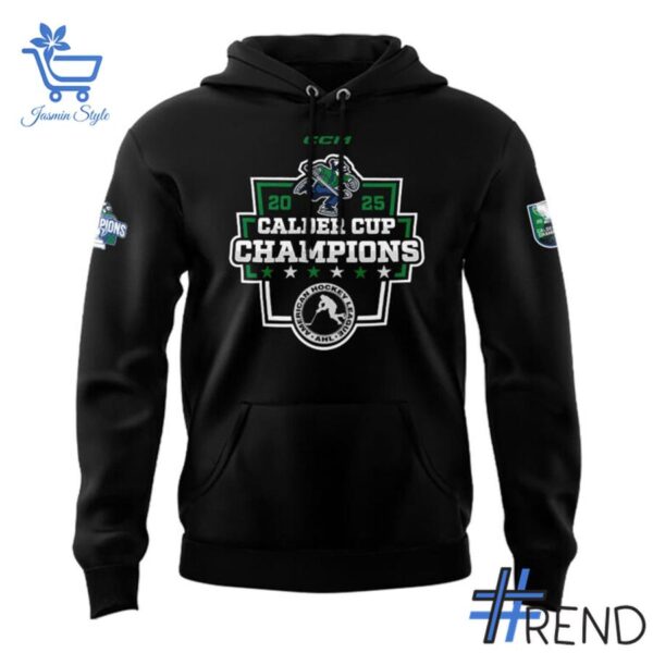 Custom apparel with the bold Calder Cup Champions Abbotsford Canucks Hoodie design