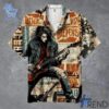 's Grunge Rock Spirit Hawaiian Shirt design displayed on high-quality clothing fabric
