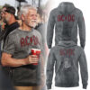 Unisex AC DC Power Up Tour Hoodie jpg styled with jeans for a relaxed look