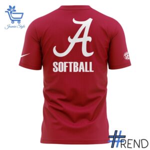Close-up view of the Alabama Crimson Tide Shirt print
