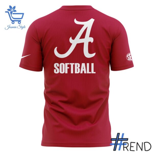 Close-up view of the Alabama Crimson Tide Shirt print