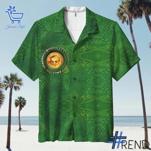 Trendy Alice Cooper Hawaiian Shirt featuring bold graphics and modern style