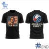 Limited-edition apparel with custom America Party Future Vision Shirt print