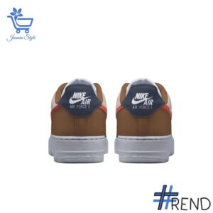 Unisex Angel Once Upon A Time A Devil And An Angel Fell In Love Nike Air Force styled with jeans for a relaxed look