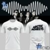 Close-up of the 1 Arctic Monkeys Oscilloscope Shirt showing detailed design and vibrant colors.
