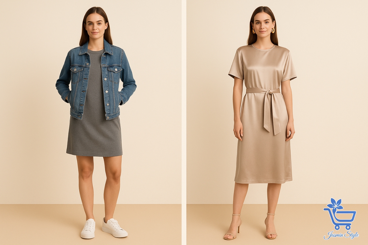 Dress it down or dress it up—discover versatile ways to wear t-shirt dresses this season.