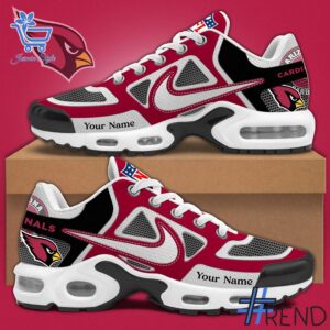 Custom look featuring the signature Arizona Cardinals Air Max TN Shoes design