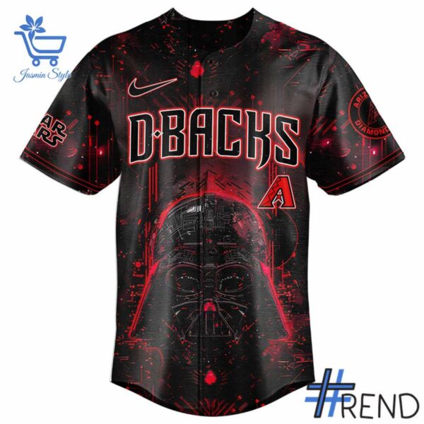 Styled look featuring Arizona Diamondbacks MLB Star Wars Jersey for everyday wear