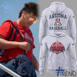 Close-up view of the Arizona Wildcats Regional Chasing Hoodie print