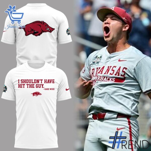 Limited-edition apparel with custom Arkansas Razorbacks No Maha I Shouldn't Have Hit The Guy Shirt print