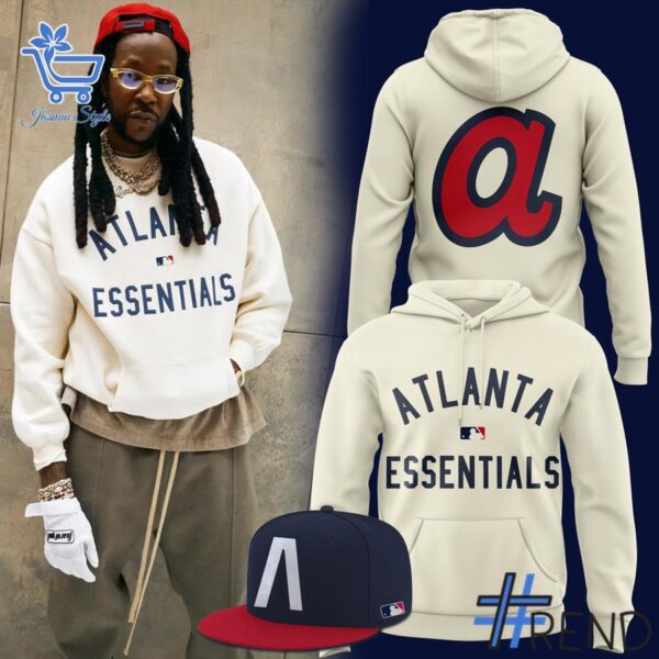Close-up of the 1 Atlanta Braves Shop Capsule 2025 MLB All Star Week Hoodie showing detailed design and vibrant colors.