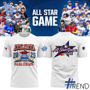 Performance meets personality in every Atlanta Braves x Outkast Homage White MLB All Star Game Tri Blend T Shirt jpg detail.