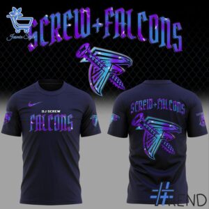 Premium-quality product featuring the Atlanta Falcons DJ Screw Shirt design