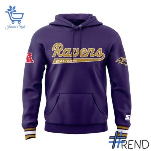 Custom apparel with the bold Baltimore Ravens Contract Extension x Rashod Bateman Hoodie design