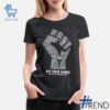 Black Lives Matter Say Their Name Shirt design displayed on high-quality clothing fabric