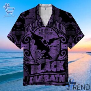 Black Sabbath Lord of This World Hawaiian Shirt design on casual wear for everyday style