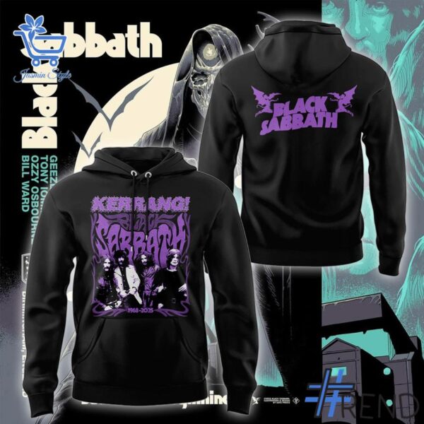 Unisex BlackSabbath Back to the Beginning Shirt styled with jeans for a relaxed look