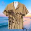Trendy Bob Dylan Slow Train Coming Album Hawaiian Shirt featuring bold graphics and modern style
