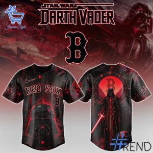 Styled look featuring Boston Red Sox MLB Star Wars Jersey for everyday wear