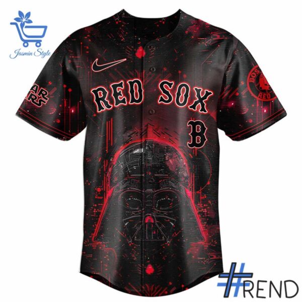 Styled look featuring Boston Red Sox MLB Star Wars Jersey for everyday wear