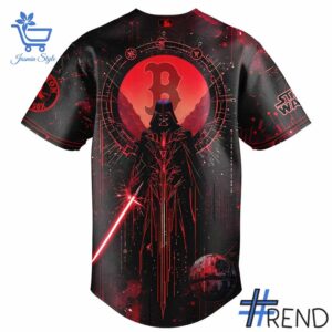 Styled look featuring Boston Red Sox MLB Star Wars Jersey for everyday wear
