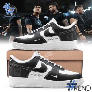 Trendy Brisbane Broncos Old Logo Air Force Shoes featuring bold graphics and modern style