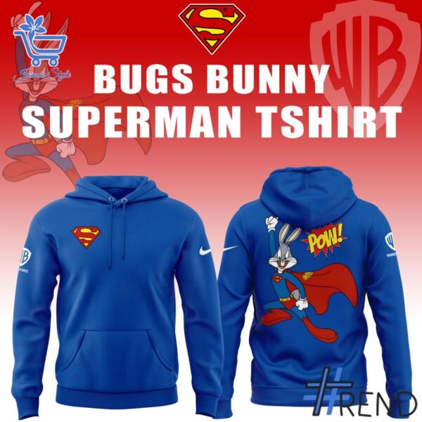 Level up your everyday style with 1 Bugs Bunny Superman hoodie.