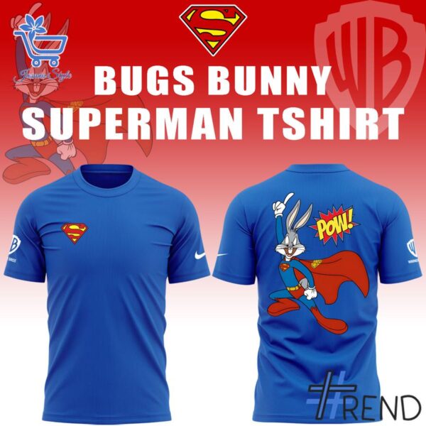 Level up your everyday style with 4 Bugs Bunny Superman hoodie.