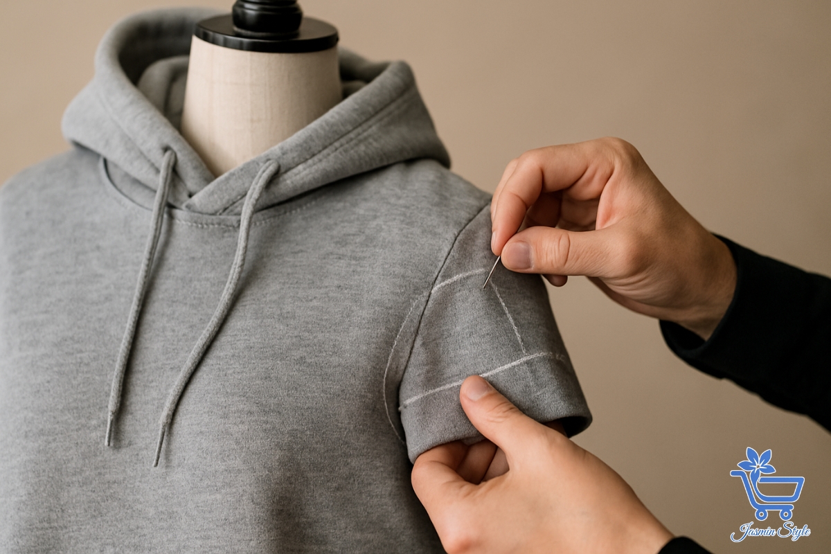 Can Hoodies Be Tailored ( ) Tailoring sleeves is one of the easiest ways to achieve a polished hoodie look.