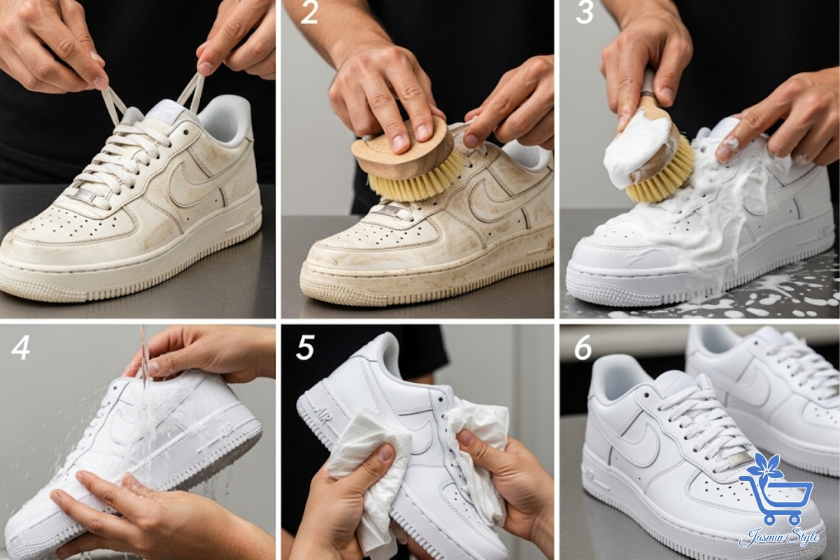 Can You Wash Air Force Shoes From laces off to fresh and spotless—follow these simple steps to safely clean your Nike Air Force shoes at home.