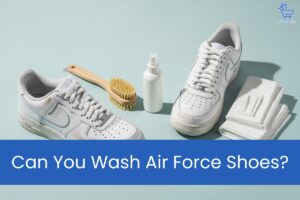 Limited-edition apparel with custom Can You Wash Air Force Shoes print