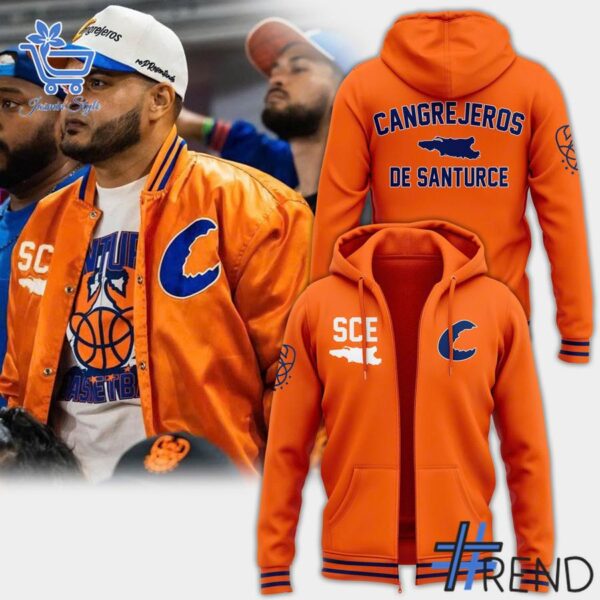 Custom look featuring the signature Cangrejeros de Santurce BSN Hoodie design