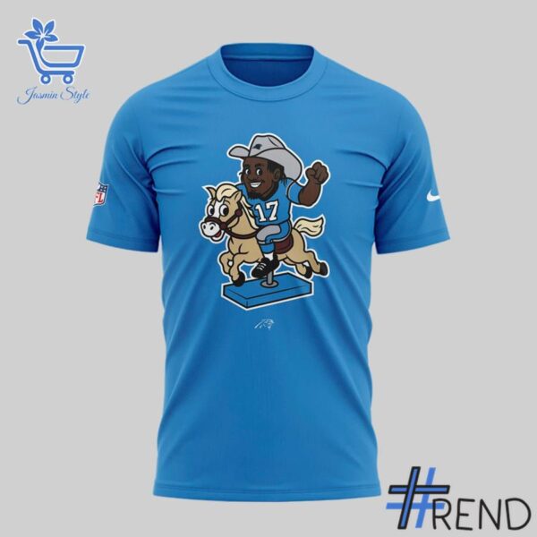 Detailed Carolina Panthers Xavier Legette Shirt graphic on quality fabric