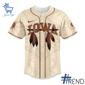 Custom look featuring the signature Chicago Cubs Celebrating Native American Heritage Month Jersey design