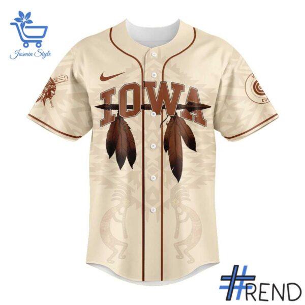 Custom look featuring the signature Chicago Cubs Celebrating Native American Heritage Month Jersey design