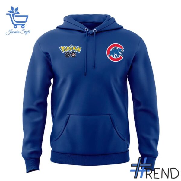 Limited-edition apparel with custom Chicago Cubs Pokémon Hoodie print