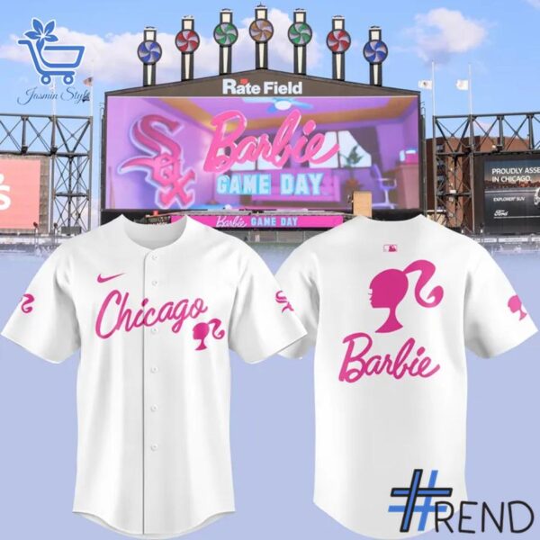 Premium-quality product featuring the Chicago White Sox Barbie Jersey design
