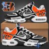 Custom look featuring the signature Cincinnati Bengals TN Air Max Shoes design