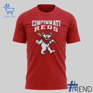 Level up your everyday style with 2 Cincinnati Reds Grateful Dead Night T shirt.