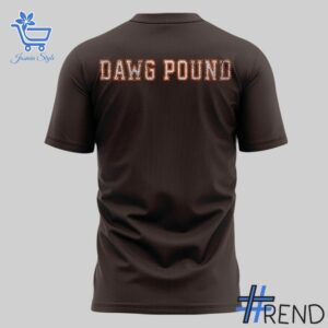 Styled look featuring Cleveland Browns Dawg Pound T shirt for everyday wear