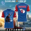 Detailed Cleveland Guardians Superman Look Up Shirt graphic on quality fabric