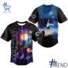 Limited-edition apparel with custom Coldplay Music of The Spheres World Tour Baseball Jersey print