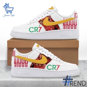 Styled look featuring Cristiano Ronaldo CR SIUUU Air Force Shoes for everyday wear