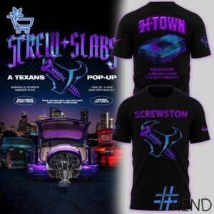 Premium-quality product featuring the DJ Screw Houston Texans Hoodie design