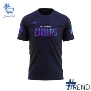 Premium-quality product featuring the Dallas Cowboys DJ Screw Shirt design