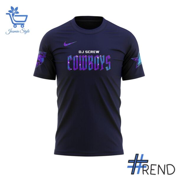 Premium-quality product featuring the Dallas Cowboys DJ Screw Shirt design