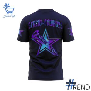 Premium-quality product featuring the Dallas Cowboys DJ Screw Shirt design