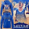 Street-style look featuring the unique Dallas Mavericks WELCOME TO DALLAS COOPER Hoodie artwork
