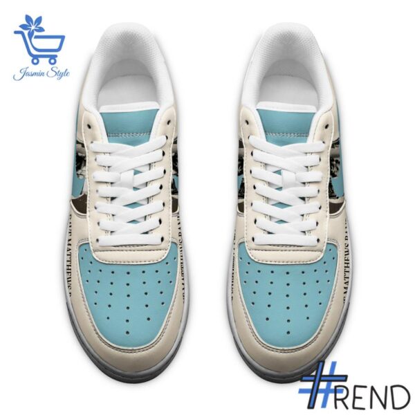 Close-up view of the Dave Matthews Band Walk Around the Moon Nike Air Force print