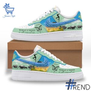 Styled look featuring Dave Matthews Band What I need is all around me Air Force Shoes for everyday wear